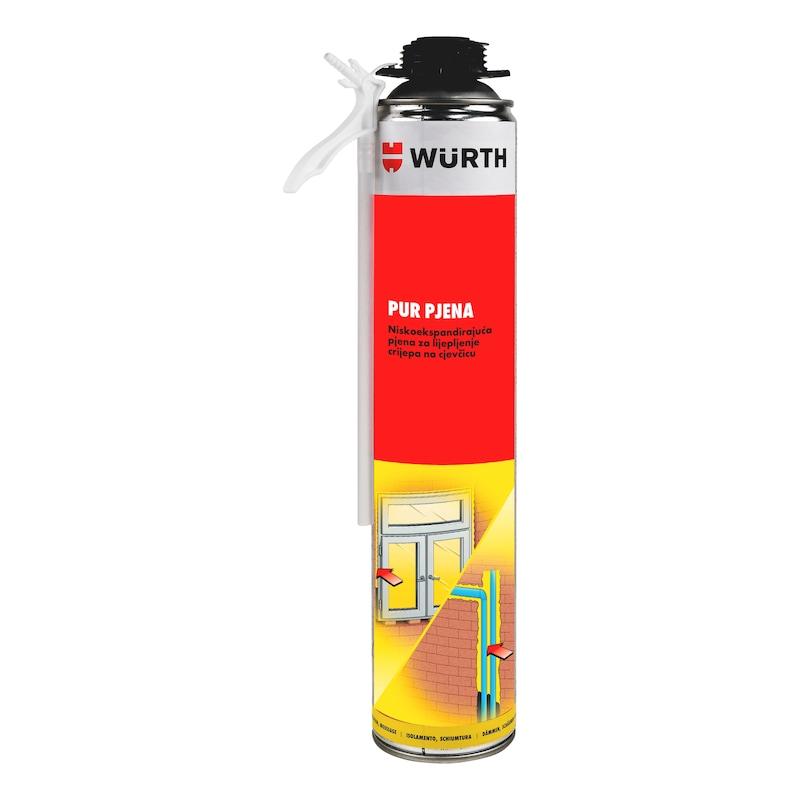 Würth nízkoexpanzná PUR pena s KOMBI závitom