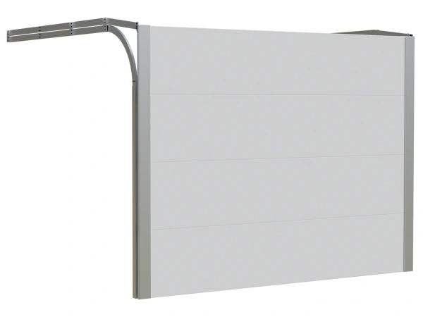 ETILA SILENT szabványos szekcionált garázskapu | fehér - RAL 9016