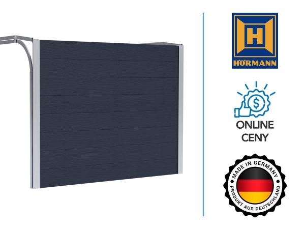 HÖRMANN RenoMatic garázskapu | M préselt minta | antracit WG - RAL 7016