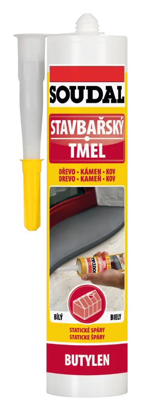 SOUDAL Építőipari tömítő fehér, 280 ml