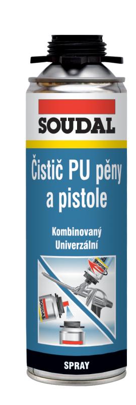 SOUDAL Čistič PU peny a pištole 500ml