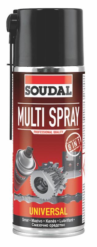Soudal Multi sprej 8az1-ben 400ml