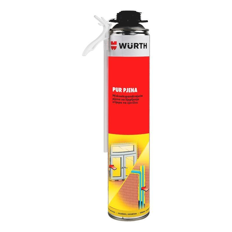 Würth nízkoexpanzná PUR pena s KOMBI závitom