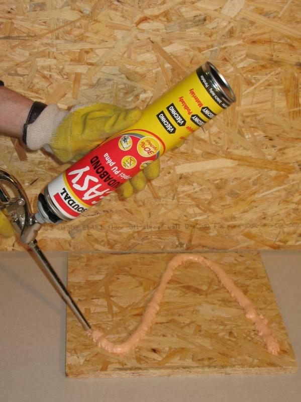 Soudal Soudabond EASY pisztolyos - Ragasztó PU hab 750ml 2