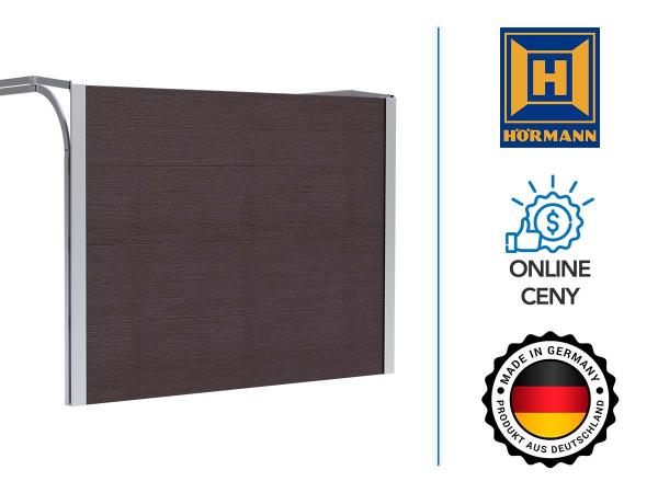 HÖRMANN RenoMatic garázskapu | M préselt minta | barna WG - RAL 8028