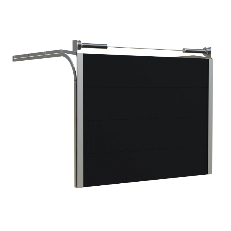 ETILA SILENT THERMO szekcionált garázskapu | 60 mm vastag sima panel | hagymányos színek