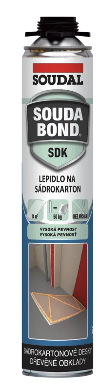 Soudal Soudabond SDK - PU ragasztóhab gipszkartonhoz