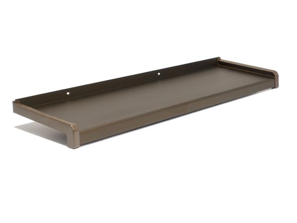 Vonkajšie hliníkové parapety ťahané | ELOX bronz