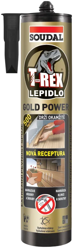 SOUDAL T-REX GOLD POWER 290ml + pivo ZADARMO