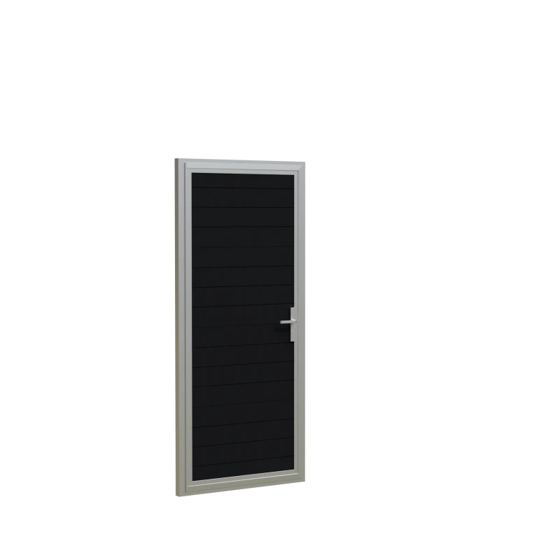 Mellékbejárati ajtó ETILA G-DOOR | csíkozott panel | hagyományos színek