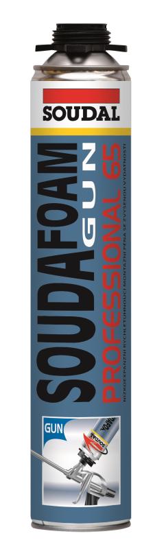 12x Soudal SOUDAFOAM GUN PROFESSIONAL - profesionálna PUR pena