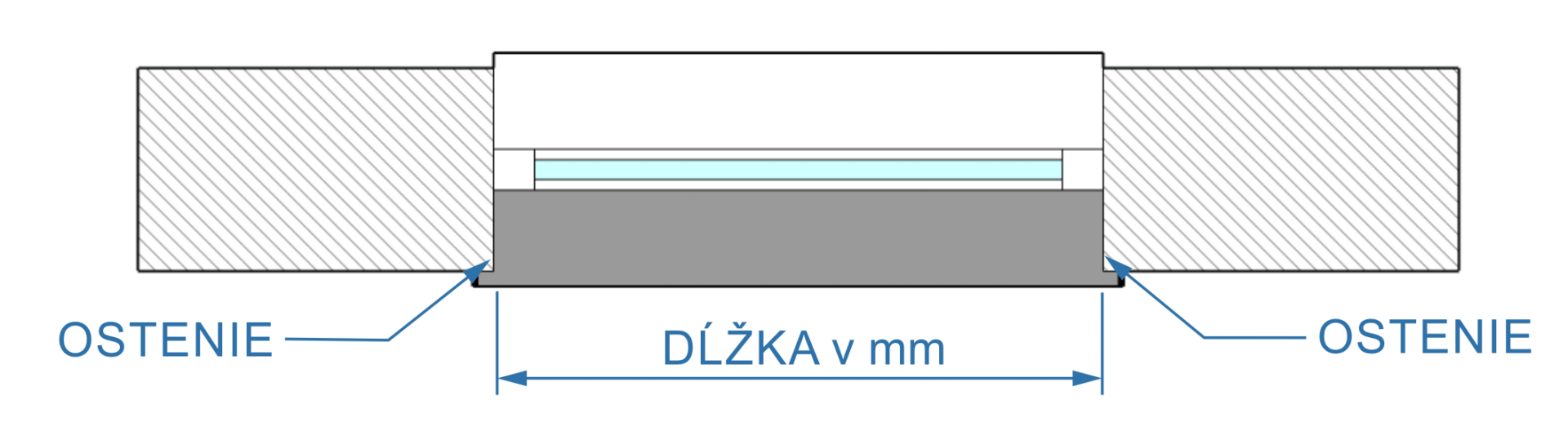 Hogyan mérjük be a merőleges oldalfalba beépített párkányt