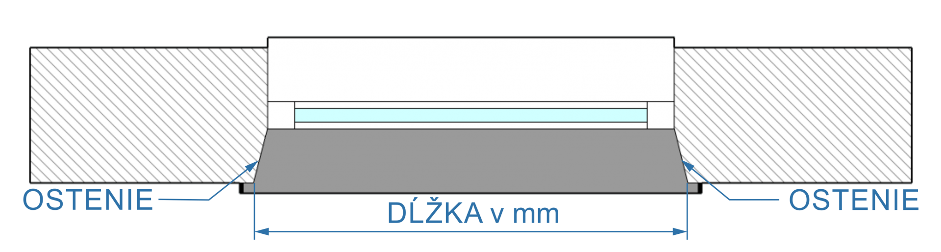 Hogyan mérjük be a ferde oldalfalba beépített párkányt